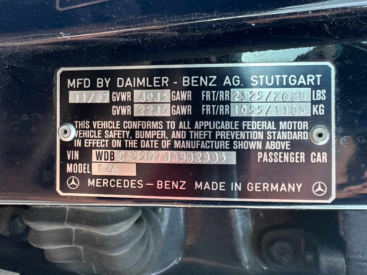 1988 Mercedes-Benz 420-Class  - $8,900