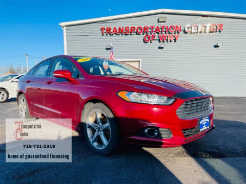 2014 Ford Fusion for sale at Transportation Center Of Western New York in Niagara Falls NY