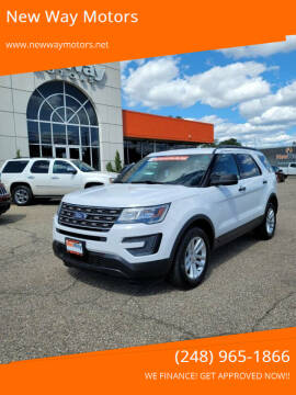 2016 Ford Explorer for sale at New Way Motors in Ferndale MI