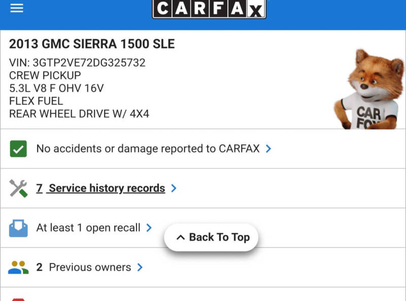 2013 GMC Sierra 1500 SLE