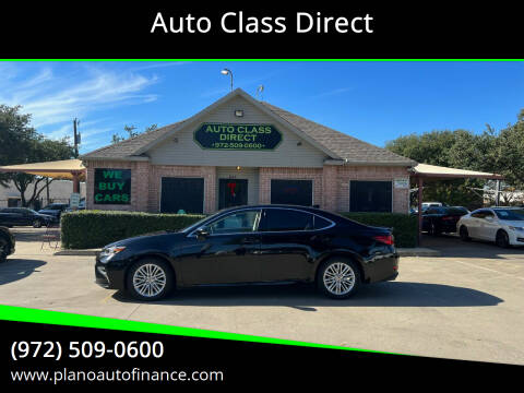 2016 Lexus ES 350 for sale at Auto Class Direct in Plano TX