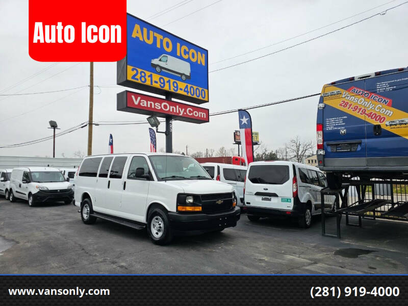 2017 Chevrolet Express for sale at Auto Icon in Houston TX