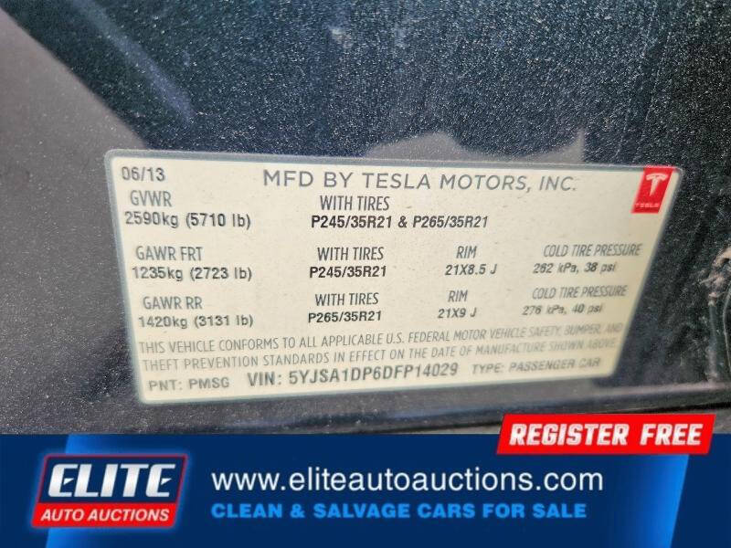 2013 Tesla Model S Performance