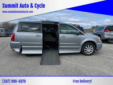 2013 Chrysler Town and Country for sale at Summit Auto & Cycle in Zumbrota MN