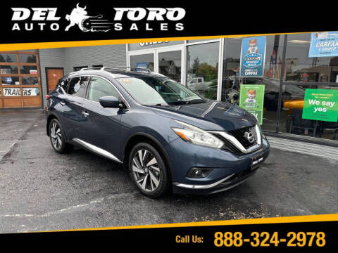 2015 Nissan Murano for sale at DEL TORO AUTO SALES in Auburn WA