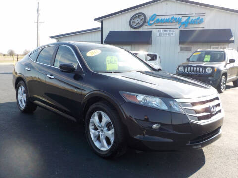 2012 Honda Crosstour for sale at Country Auto in Huntsville OH
