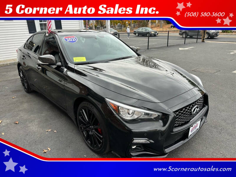 2021 Infiniti Q50 for sale at 5 Corner Auto Sales Inc. in Brockton MA