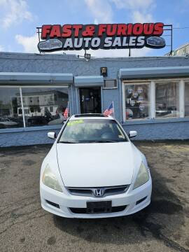 2006 Honda Accord for sale at FAST AND FURIOUS AUTO SALES in Newark NJ