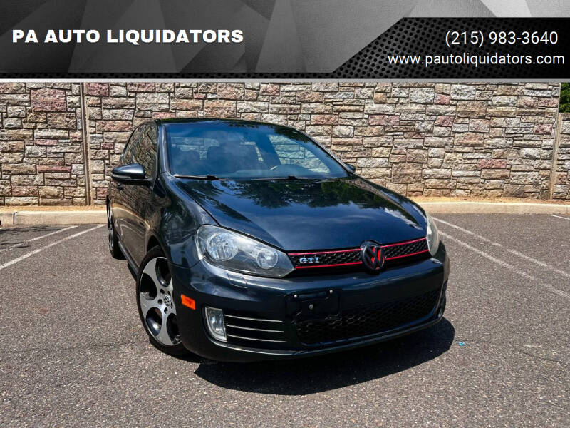 2011 Volkswagen GTI for sale at PA AUTO LIQUIDATORS in Huntingdon Valley PA