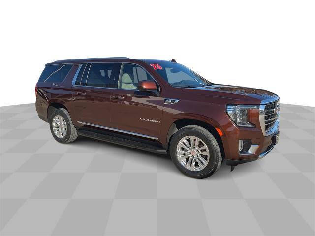 Used 2023 GMC Yukon XL SLT with VIN 1GKS2GKD1PR224836 for sale in Waterloo, IA