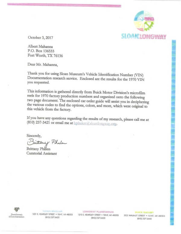 1970 Buick Gran Sport