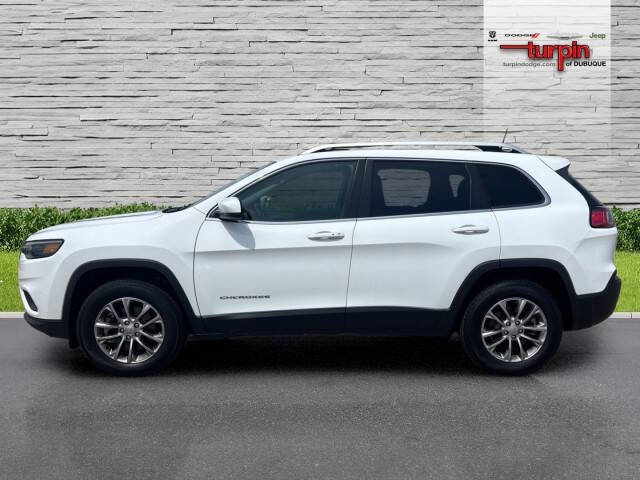 Used 2021 Jeep Cherokee Latitude Plus with VIN 1C4PJMLB4MD211829 for sale in Dubuque, IA