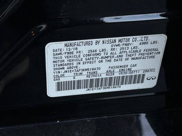 2019 Infiniti Q50 3.0T Luxe