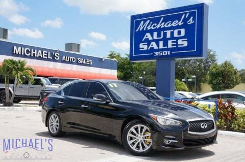 2017 Infiniti Q50 for sale at Michael's Auto Sales Corp in Hollywood FL