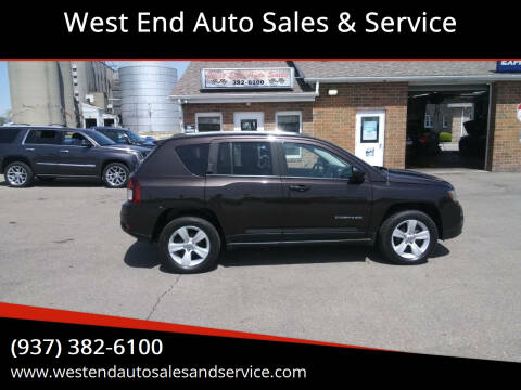 2014 Jeep Compass for sale at West End Auto Sales & Service in Wilmington OH