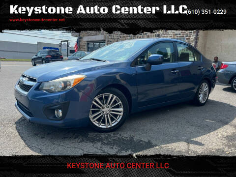 2013 Subaru Impreza for sale at Keystone Auto Center LLC in Allentown PA