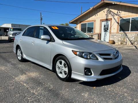 2012 Toyota Corolla for sale at The Trading Post in San Marcos TX