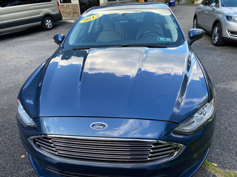 2018 Ford Fusion for sale at WHARTON'S AUTO SVC & USED CARS in Wheeling WV