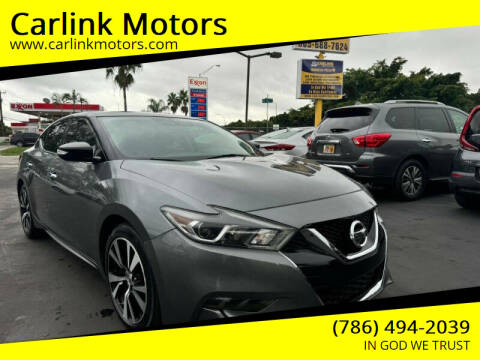 2018 Nissan Maxima for sale at Carlink Motors in Miami FL