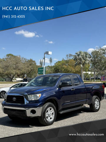 2008 Toyota Tundra for sale at HCC AUTO SALES INC in Sarasota FL