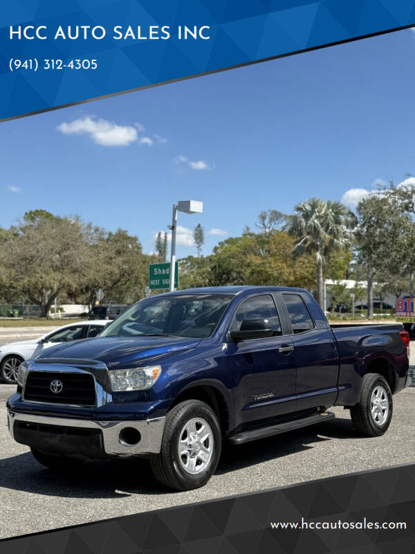 2008 Toyota Tundra for sale at HCC AUTO SALES INC in Sarasota FL
