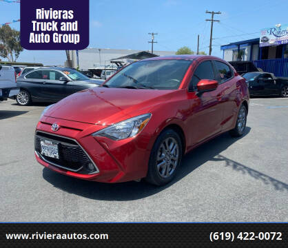 2019 Toyota Yaris for sale at Rivieras Truck and Auto Group in Chula Vista CA