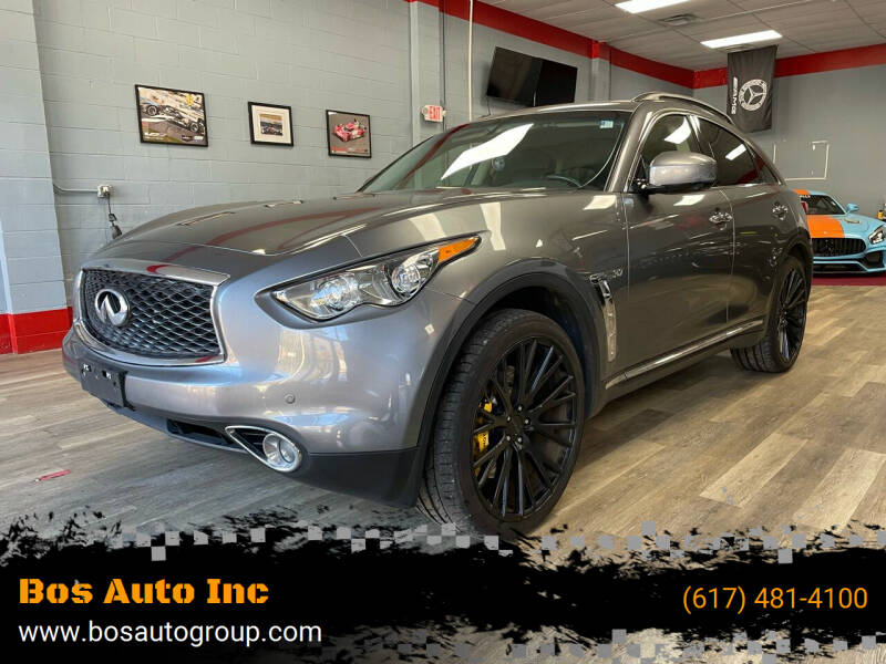 2017 Infiniti QX70 for sale at Bos Auto Inc in Quincy MA