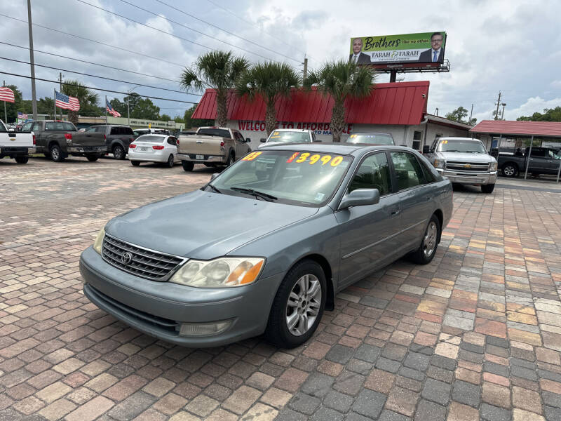 2003 Toyota Avalon for sale at Affordable Auto Motors in Jacksonville FL