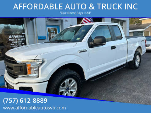 2020 Ford F-150 for sale at AFFORDABLE AUTO & TRUCK INC in Virginia Beach VA