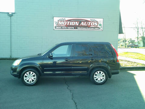 2005 Honda CR-V for sale at Motion Autos in Longview WA