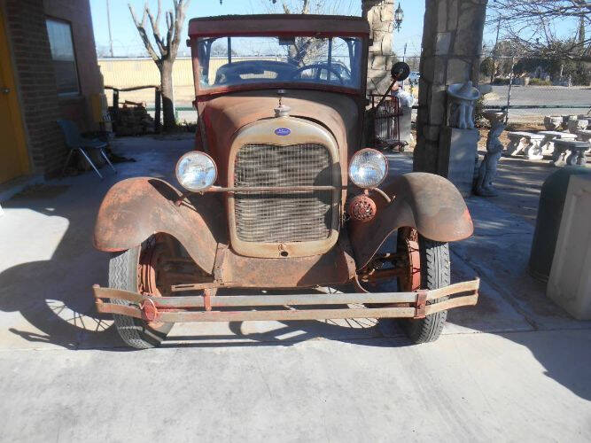 Red 1929 Ford Model A 1