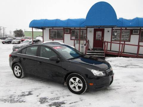 2013 Chevrolet Cruze for sale at Jim's Cars by Priced-Rite Auto Sales in Missoula MT