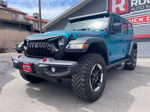 2020 Jeep Wrangler Unlimited for sale at Red Rock Auto Sales in Saint George UT