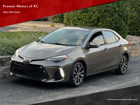 2017 Toyota Corolla for sale at Premier Motors of KC in Kansas City MO