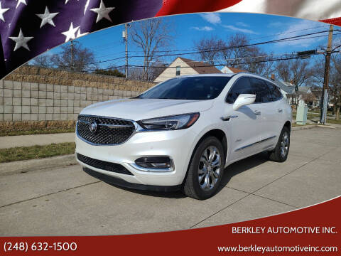 2021 Buick Enclave for sale at Berkley Automotive Inc. in Berkley MI