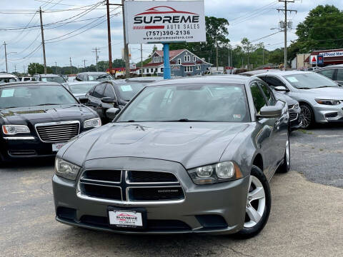 2011 Dodge Charger for sale at Supreme Auto Sales in Chesapeake VA