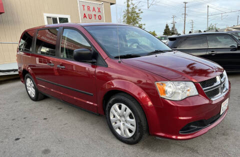 2015 Dodge Grand Caravan for sale at TRAX AUTO WHOLESALE in San Mateo CA