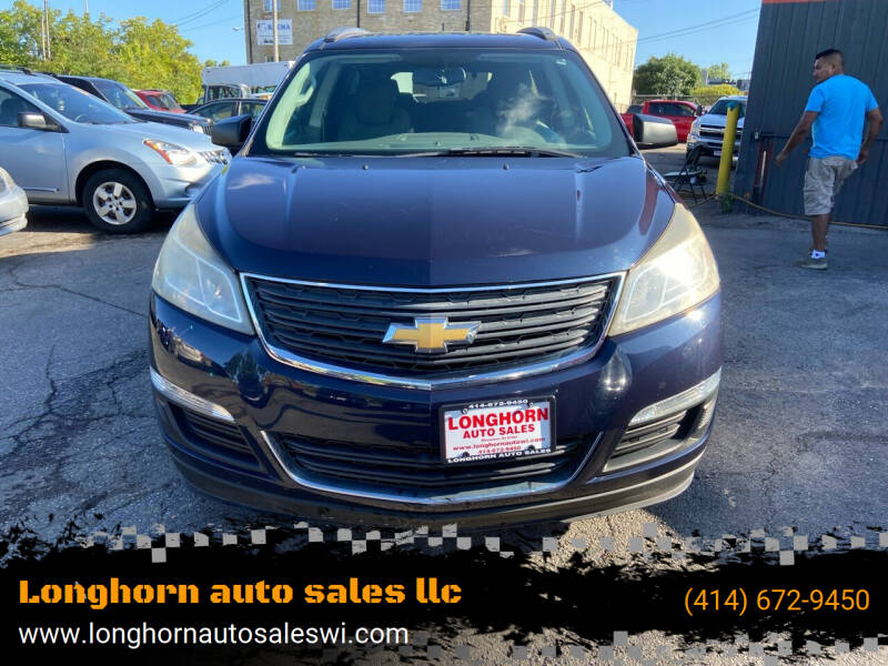 2015 Chevrolet Traverse for sale at Longhorn auto sales llc in Milwaukee WI