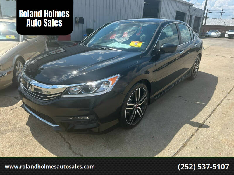 2017 Honda Accord for sale at Roland Holmes Auto Sales in Roanoke Rapids NC