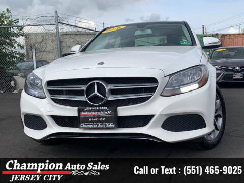 2018 Mercedes-Benz C-Class for sale at CHAMPION AUTO SALES OF JERSEY CITY in Jersey City NJ