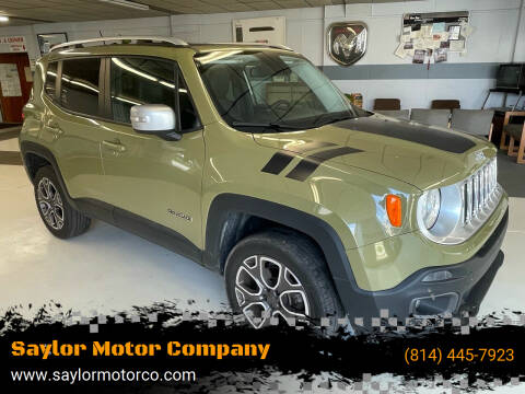 2015 Jeep Renegade for sale at Saylor Motor Company in Somerset PA