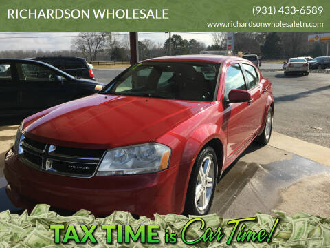 2012 Dodge Avenger for sale at RICHARDSON WHOLESALE in Fayetteville TN