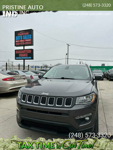 2019 Jeep Compass for sale at PRISTINE AUTO SALES INC in Pontiac MI