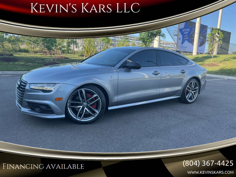 2017 Audi A7 for sale at Kevin's Kars LLC in Richmond VA