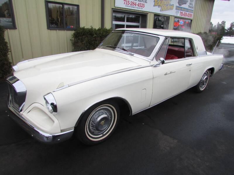 1962 Studebaker Hawk Grand Turismo for sale at Toybox Rides Inc. in Black River Falls WI