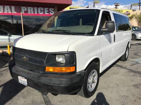 2011 Chevrolet Express Passenger for sale at Sanmiguel Motors in South Gate CA