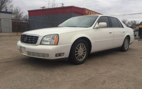 2004 Cadillac DeVille for sale at AJOULY AUTO SALES in Moore OK