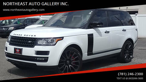 2015 Land Rover Range Rover for sale at NORTHEAST AUTO GALLERY INC. in Wakefield MA