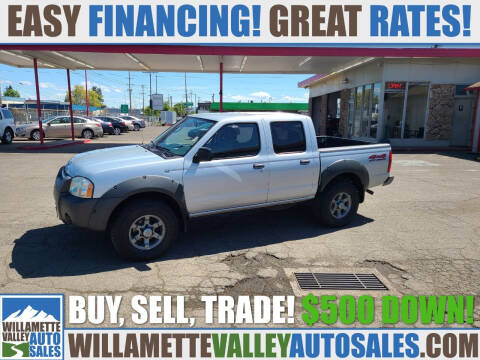 2003 Nissan Frontier for sale at Willamette Valley Auto Sales in Springfield OR