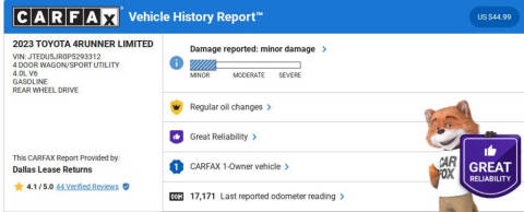 2023 Toyota 4Runner Limited